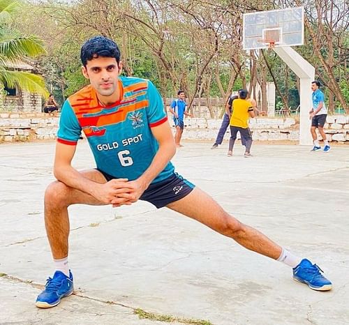 Volleyball star Pankaj Sharma. (PC: Pankaj Sharma/Instagram)