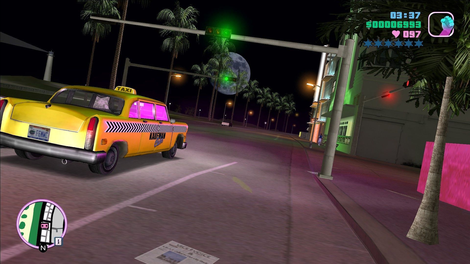 Playing GTA Vice City in 2022 without any mods is unheard of (Image via Rockstar Games)