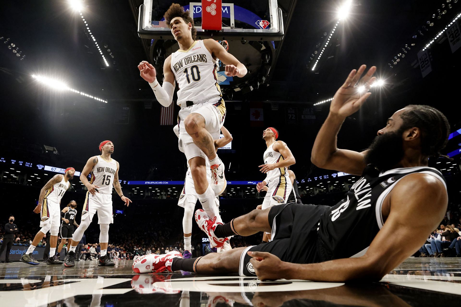 New Orleans Pelicans v Brooklyn Nets