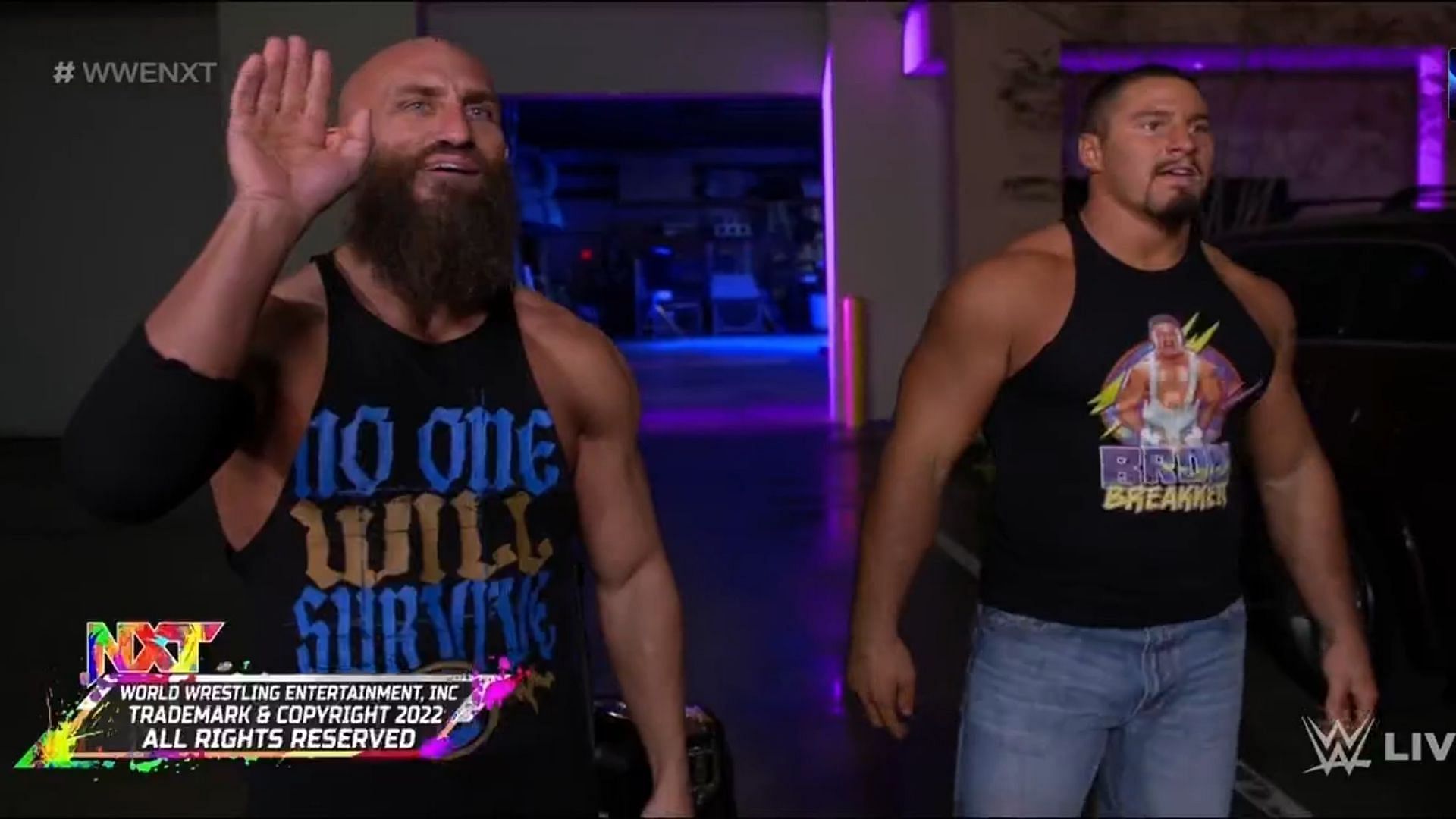 Tommaso Ciampa and Bron Breakker are on the same page.