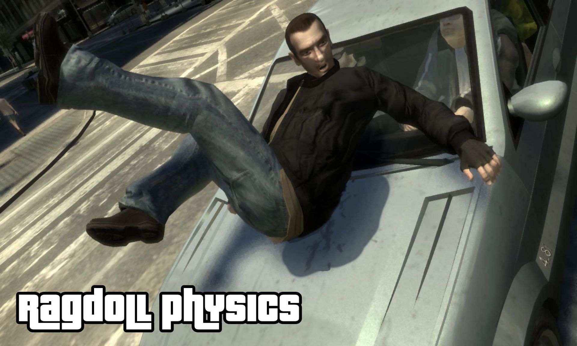 GTA 4 players loved the ragdoll physics of this game (Image via Sportskeeda)