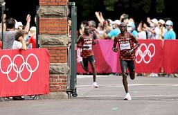 "I'm excited to keep breaking barriers" - Olympic marathon champion Eliud Kipchoge