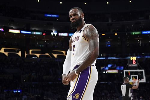 LeBron James is listed as probable for the Magic v Lakers game