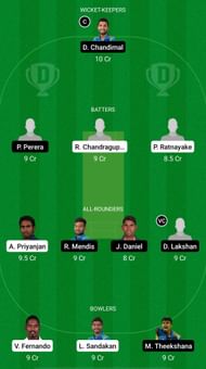 DAM vs GAL Dream11 Prediction - Sri Lankan NSL One-Day