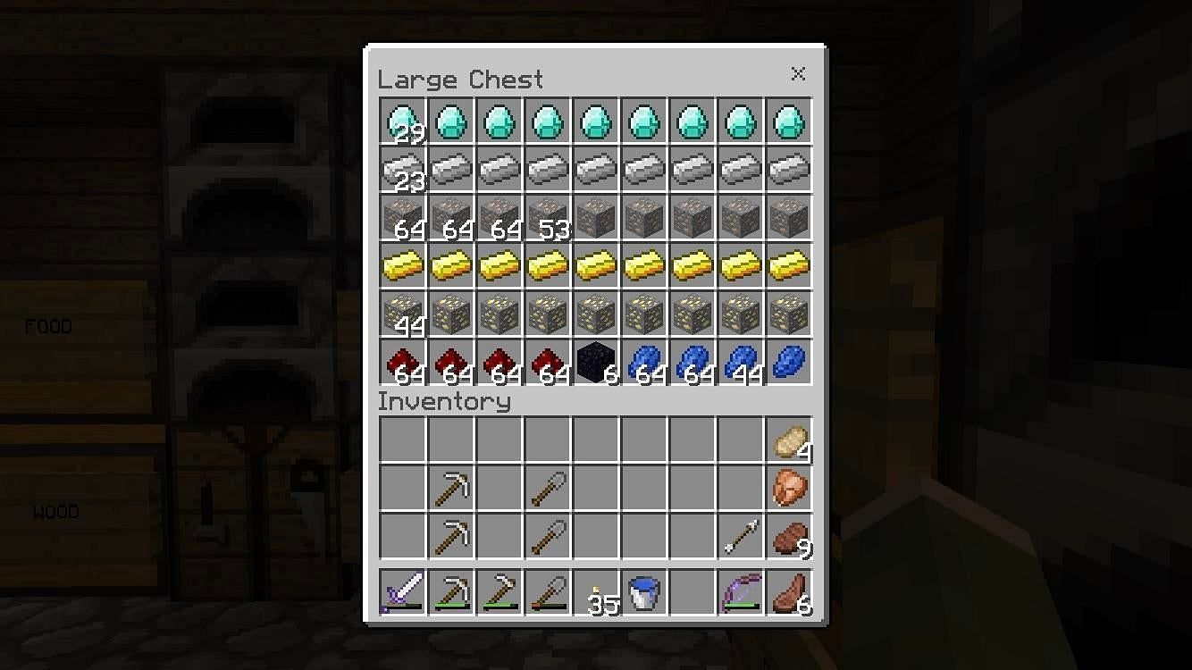 Organized chest (Image via Reddit)