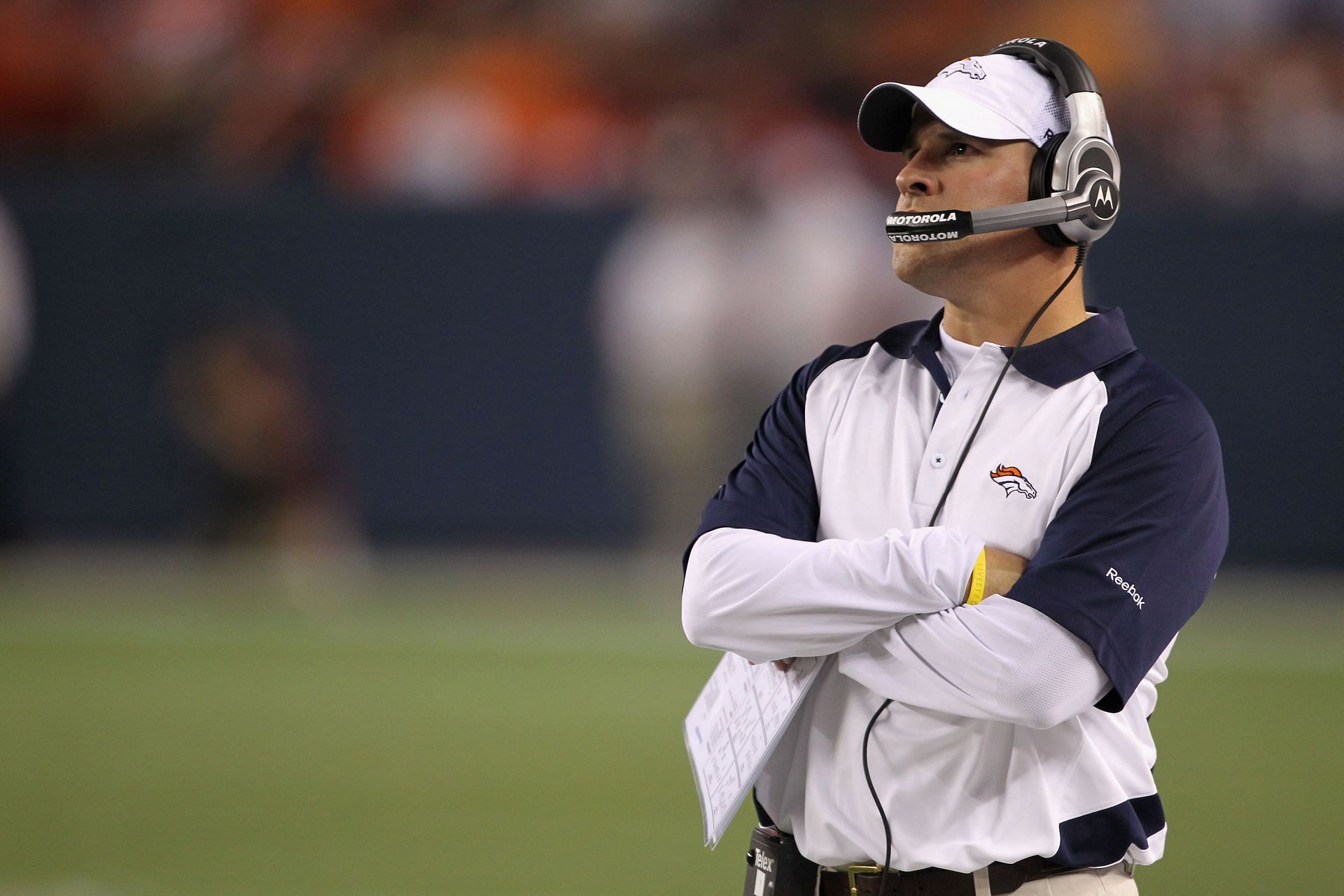 McDaniels, seen during an August 2010 preseason game, couldn&#039;t sustain a hot start in Denver (Photo: Getty)