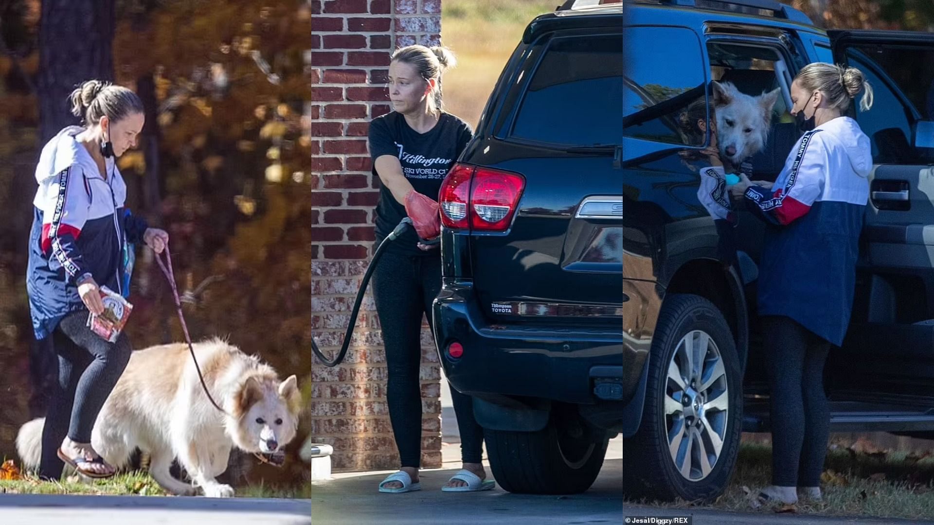 Kate was recently spotted in North Carolina (Images via Jesal/Diggzy/REX)