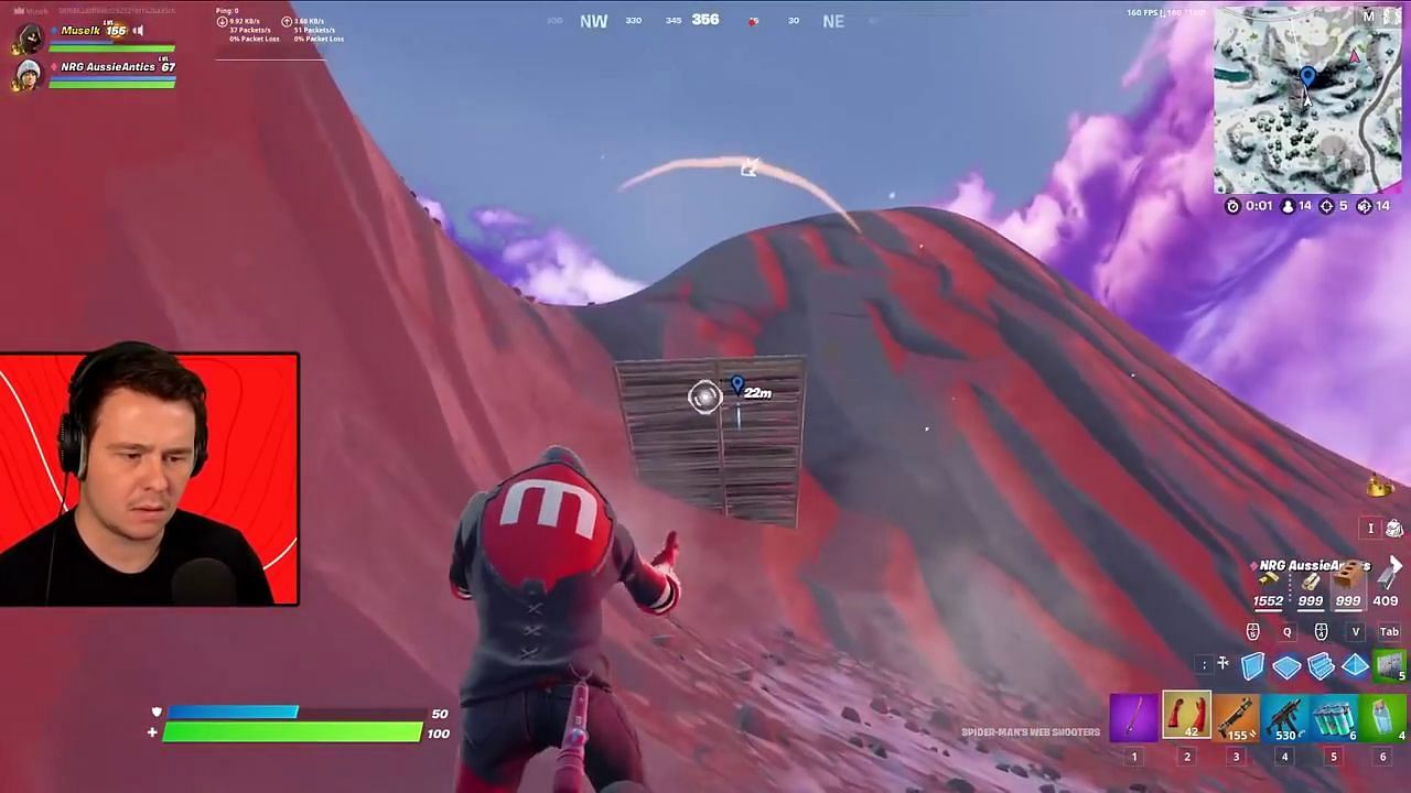 Gunshots being heard from the other side of the mountain, over 400 m away (Image via YouTube/MUSELK)