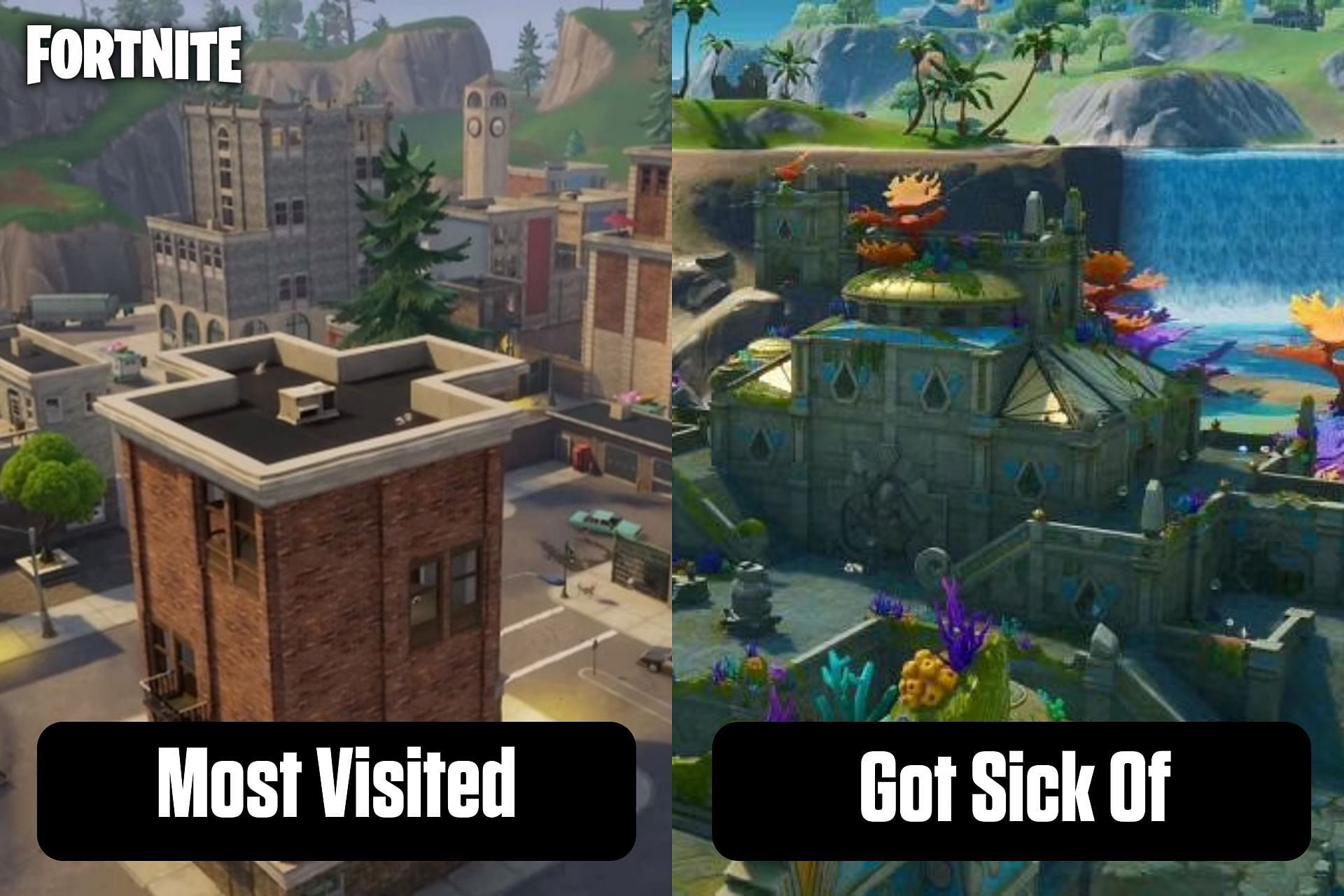 3 most visited locations in Fortnite (& 3 everybody got sick of)