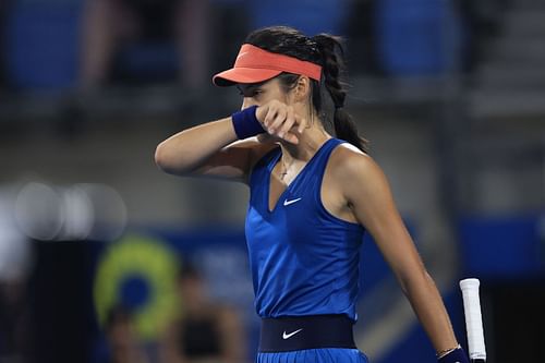 Emma Raducanu at the 2022 Sydney Tennis Classic