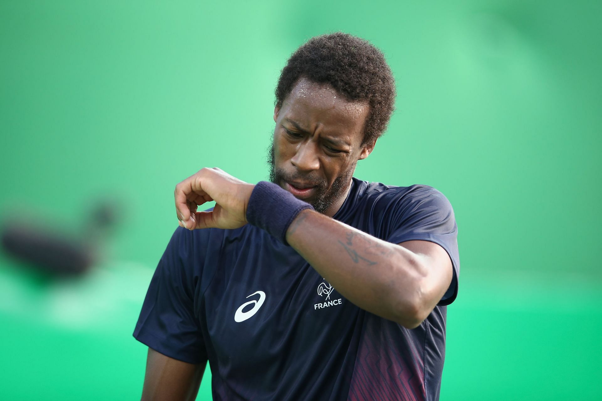 Gael Monfils at Rio de Janeiro Olympics 2016