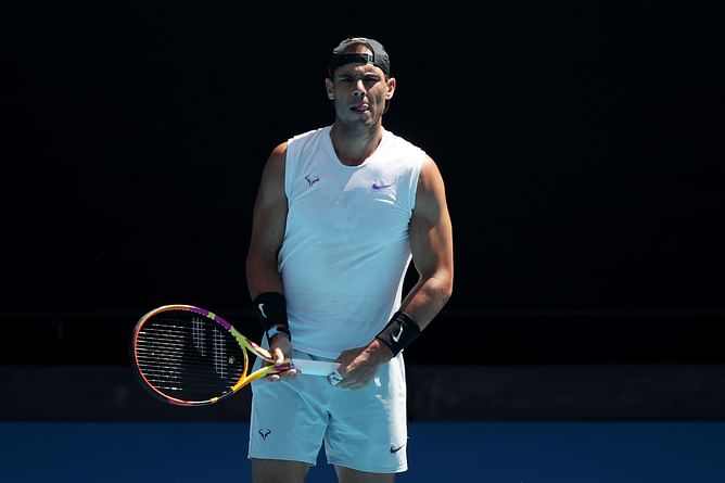 Watch: Rafael Nadal practices with Alexander Zverev; Naomi Osaka, Matteo Berrettini and Alex de Minaur also hit Rod Laver Arena for Australian Open 2022 preparations