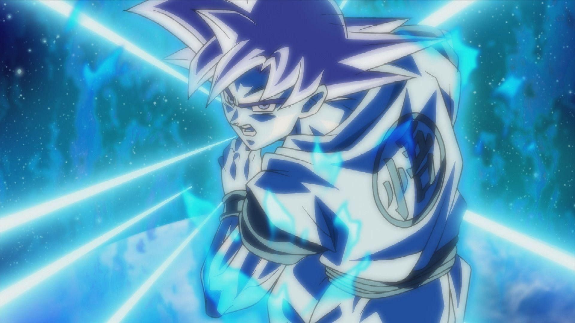 Goku charging a kamehameha (Image via Toei Animation)