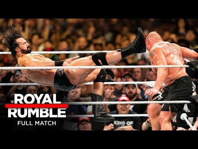 Men's Royal Rumble Number One Entries