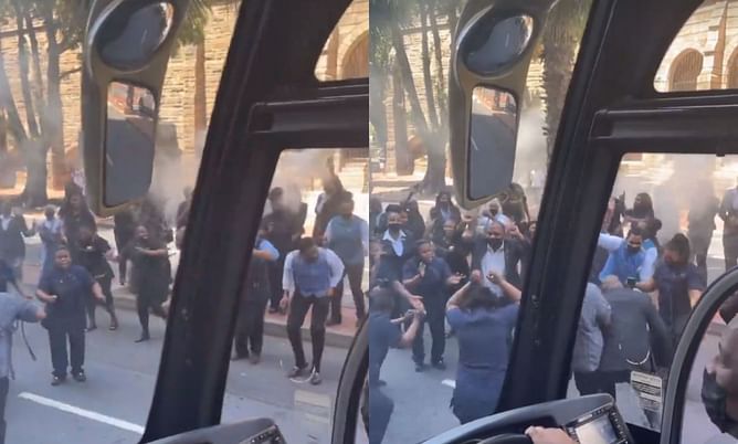 [Watch] Hotel staff in Cape Town perform a local dance to give Team India special farewell