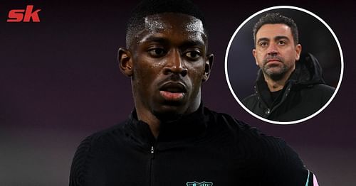 Ousmane Dembele's contract with the Catalans is up in the summer.