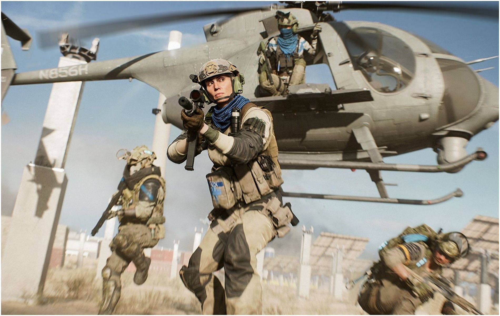Will Battlefield 2042 have to go free-to-play save itself? (Image via DICE)