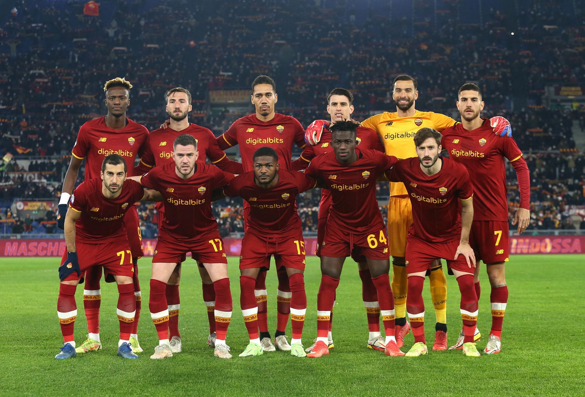 Roma play Lecce on Thursday in the Coppa Italia