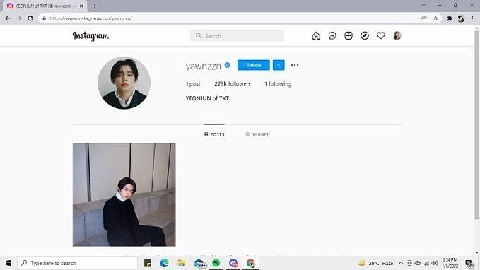 TXT’s Yeonjun takes over Twitter by opening Insta account