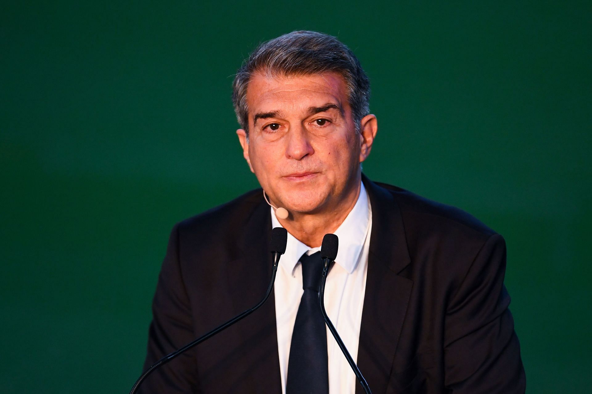 Barcelona president Joan Laporta