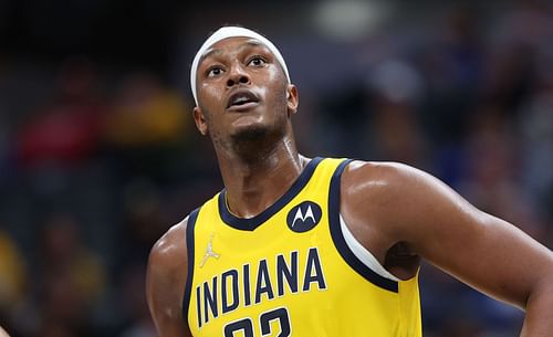 Myles Turner is leading the league in blocks