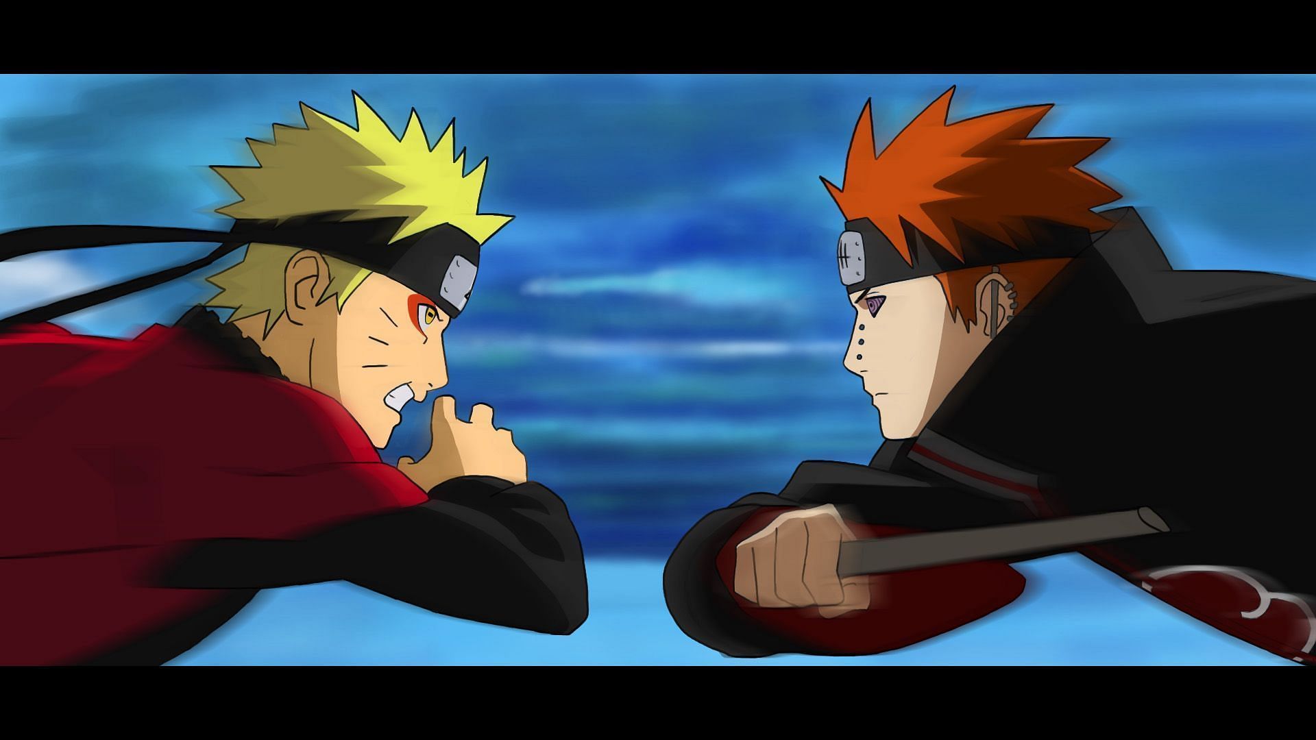 Naruto vs Pain (Image via Studio Pierrot)