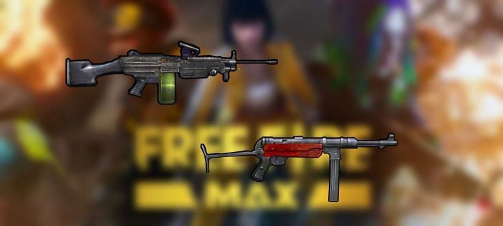 MP40 with M249 (Image via Garena)