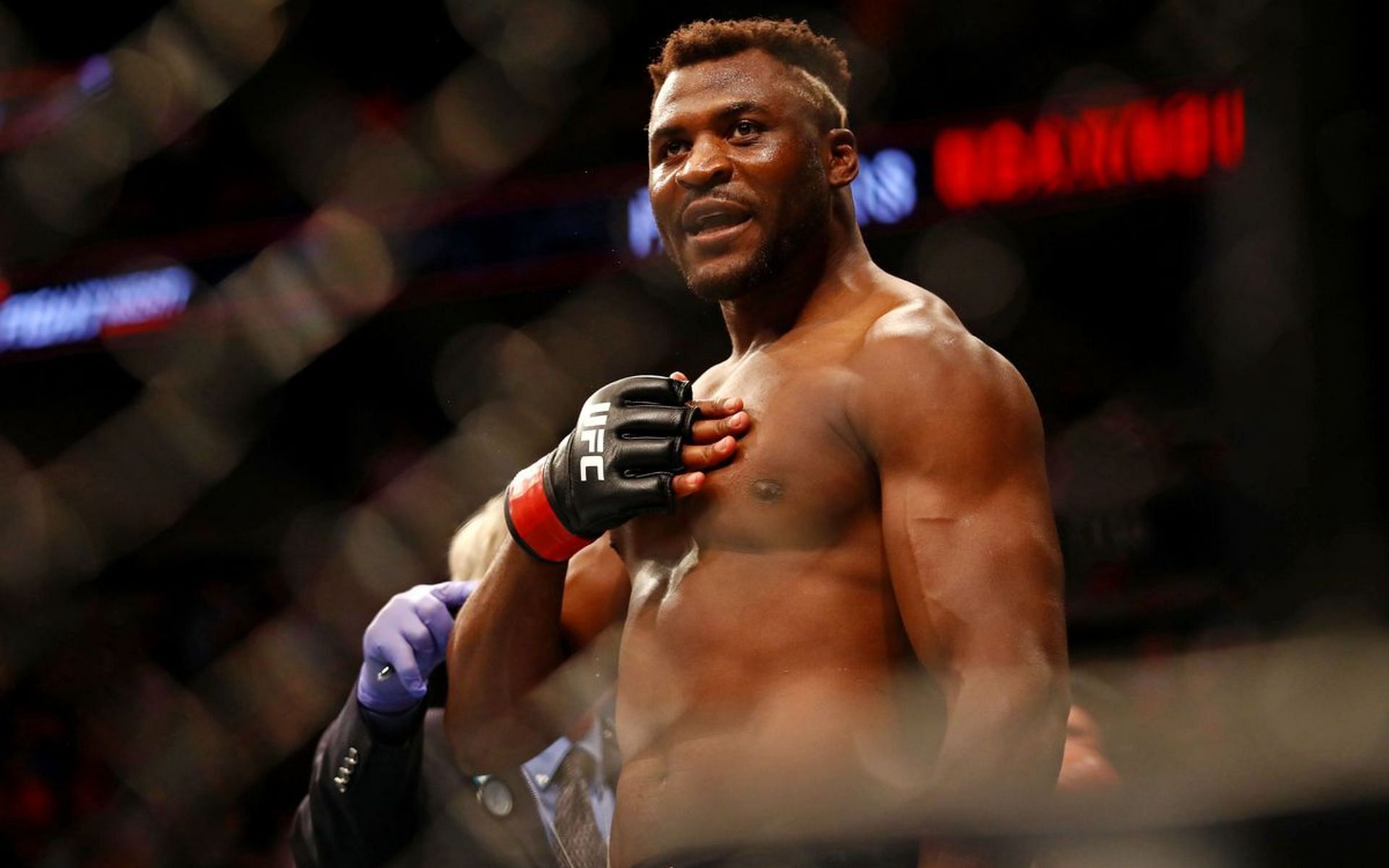A win over Ciryl Gane could make Francis Ngannou the greatest heavyweight in UFC history