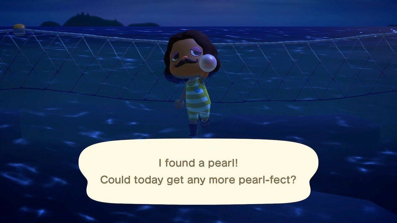 Obtaining pearls in Animal Crossing: New Horizons is not very difficult (Image via Nintendo)