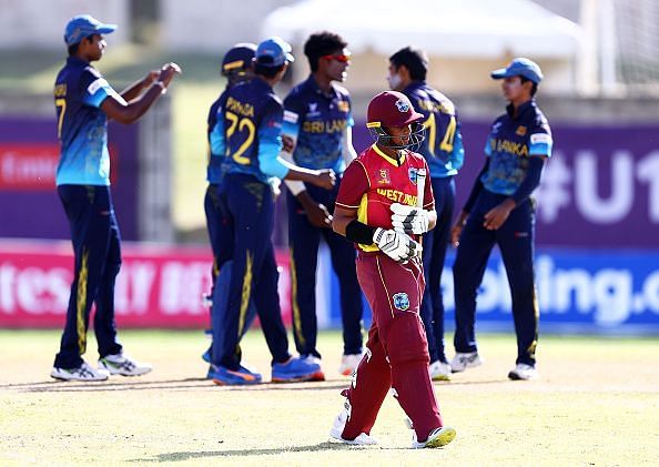 ICC U19 World Cup 2022 में श्रीलंका ने वेस्टइंडीज को हराया