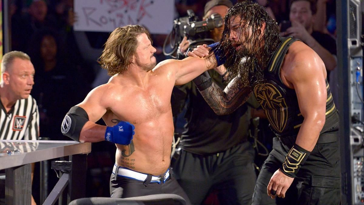 Reigns vs. AJ Styles at Extreme Rules 2016