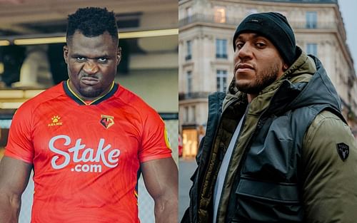 Ciryl_ Gane (right), Francis Ngannou (left) [Images Courtesy: @ciryl_gane @francisngannou on Instagram]