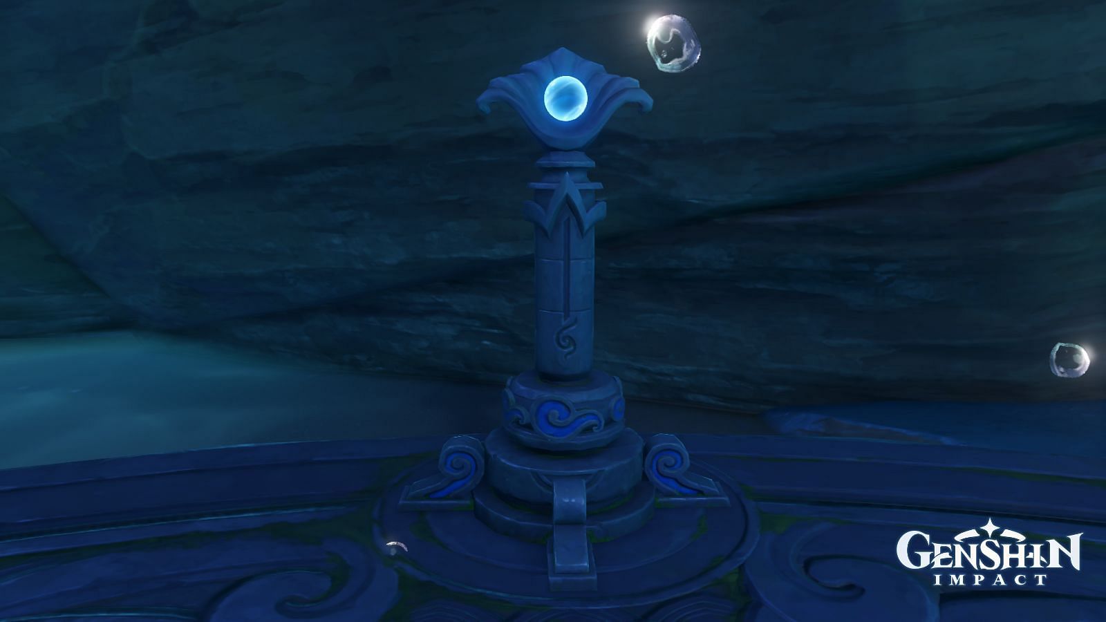 This is what the Mysterious Pillar looks like (Image via Genshin Impact)