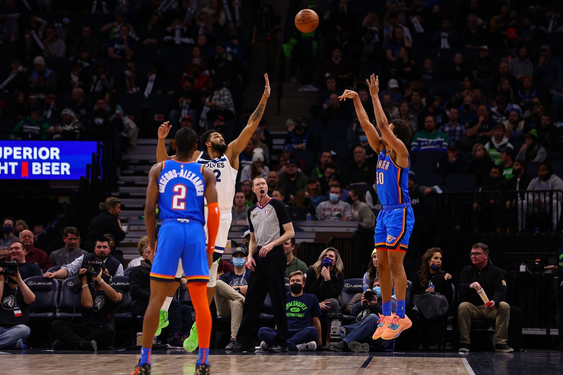 Oklahoma City Thunder v Minnesota Timberwolves