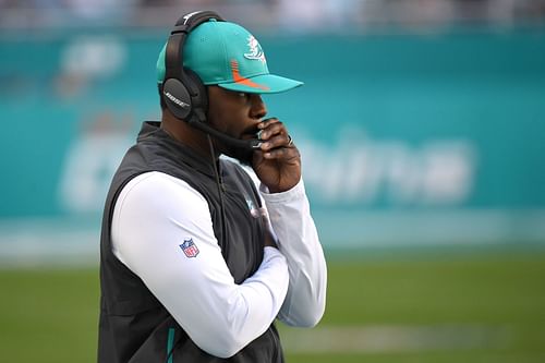 Former Miami Dolphins head coach Brian Flores