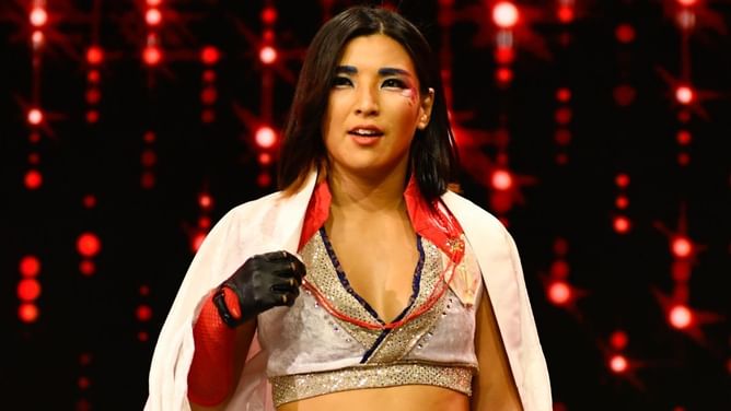Hikaru Shida unveils new look amid AEW absence