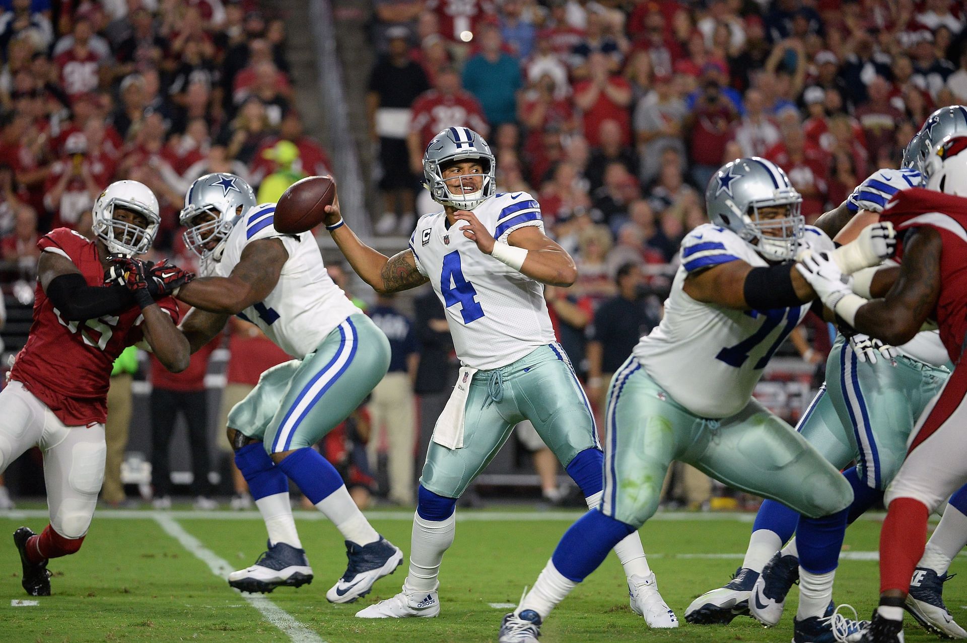 Dallas Cowboys quarterback Dak Prescott