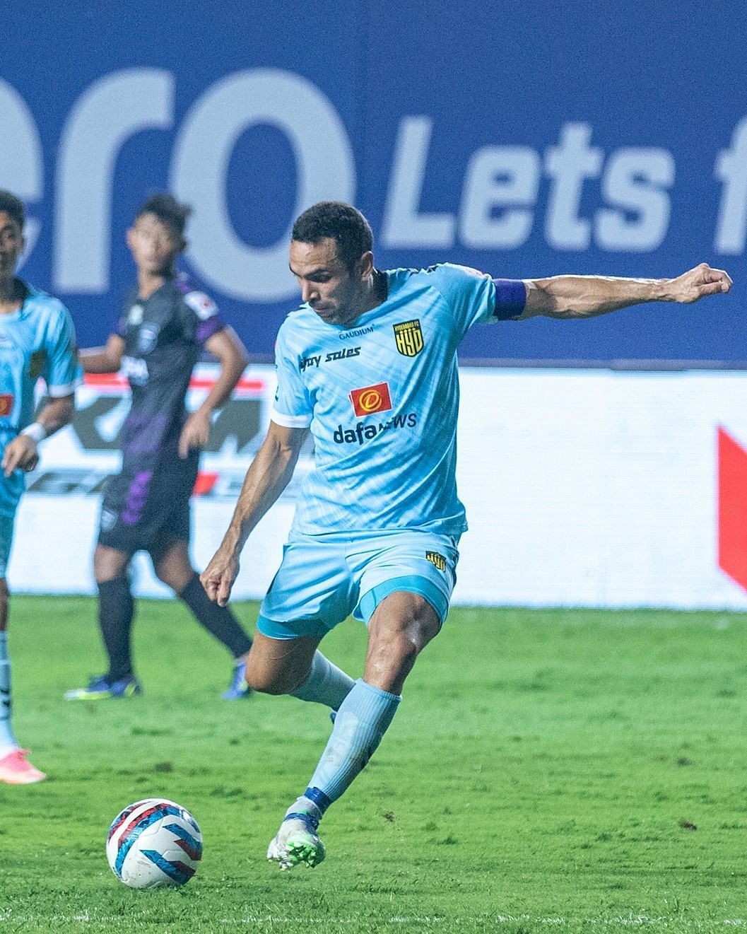 Captain Joao Victor scored a brilliant goal to secure the victory (Image courtesy: ISL social media)