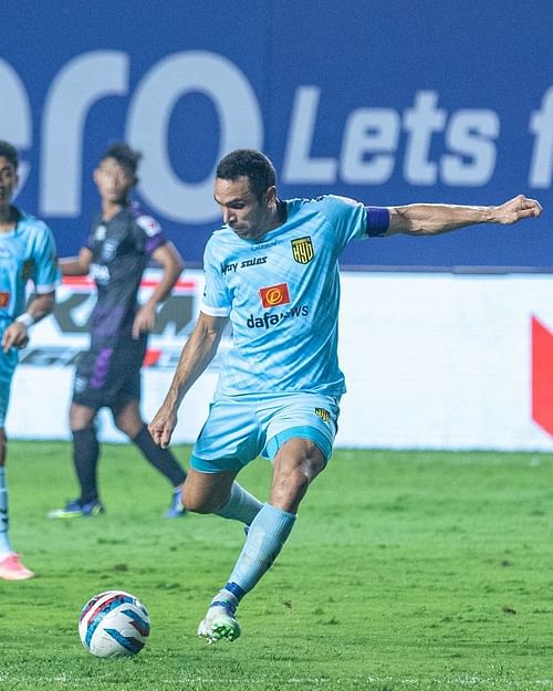 Captain Joao Victor scored a brilliant goal to secure the victory (Image courtesy: ISL social media)