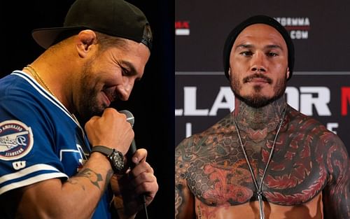 Brendan Schaub Roger Huerta L to R [Schaub image courtesy of @brendanschaub]