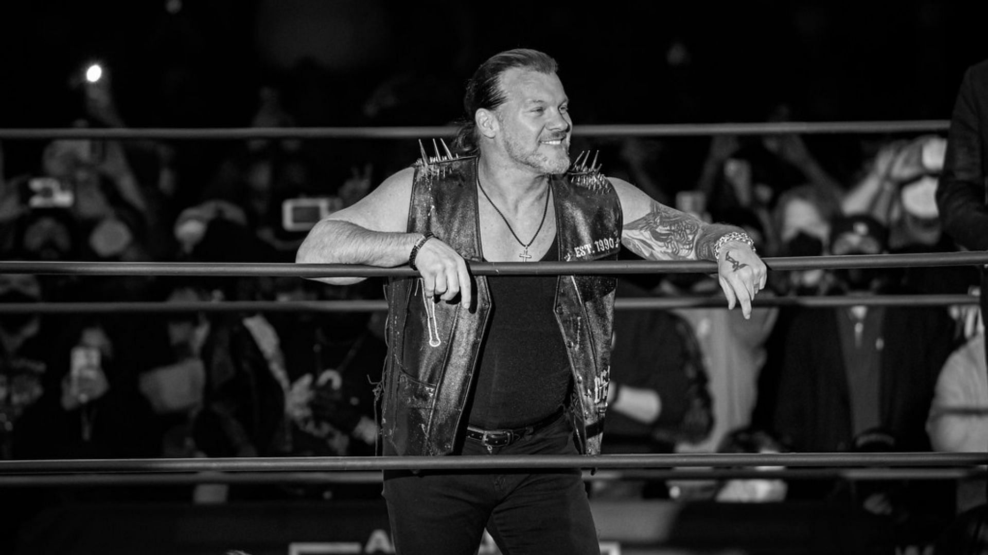 Chris Jericho at an AEW Rampage show in 2022