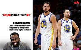 “Steph is like their MJ” – Draymond Green talks about impact Steph Curry and Klay Thompson have on kids learning to play basketball