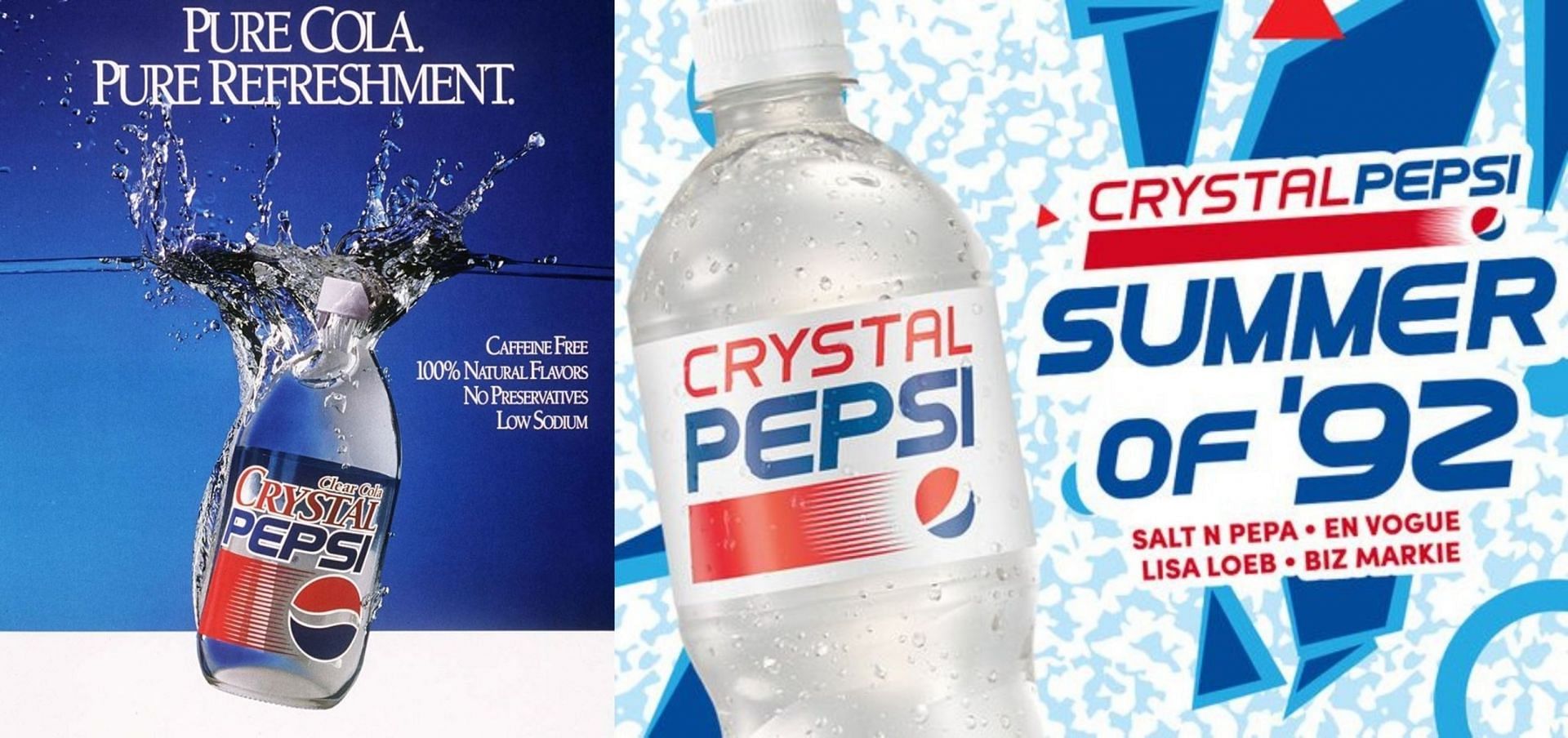 The Crystal Pepsi (Image via PepsiCo)