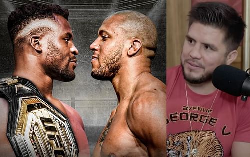 Henry Cejudo on Francis Ngannou vs. Ciryl Gane [Photos via @francisngannou & @henry_cejudo on IG]