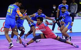 PKL 8 में पिछले हफ्ते हुए मैचों के बाद अंक तालिका, टॉप 10 रेडर्स और डिफेंडर्स