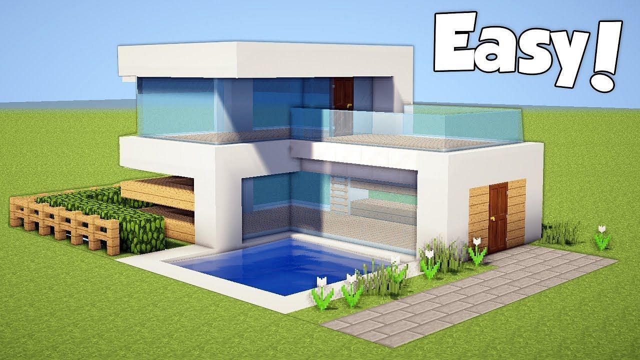 Easy-to-build houses are perfect newcomers (Image via YouTube, WiederDude)
