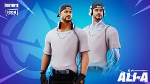 Fortnite YouTuber Ali A set to receive his Icon series skin, new teaser suggests