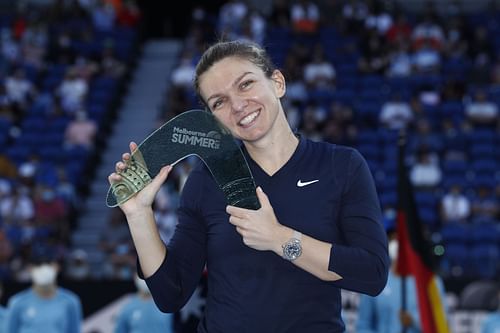 Simona Halep won the 23rd WTA title of her career