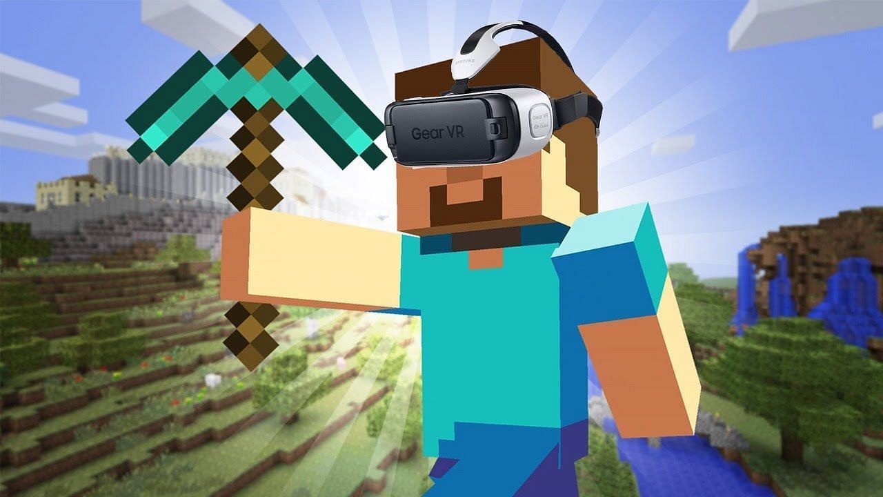 Minecraft VR is rapidly gaining popularity (Image via YouTube, IGN)