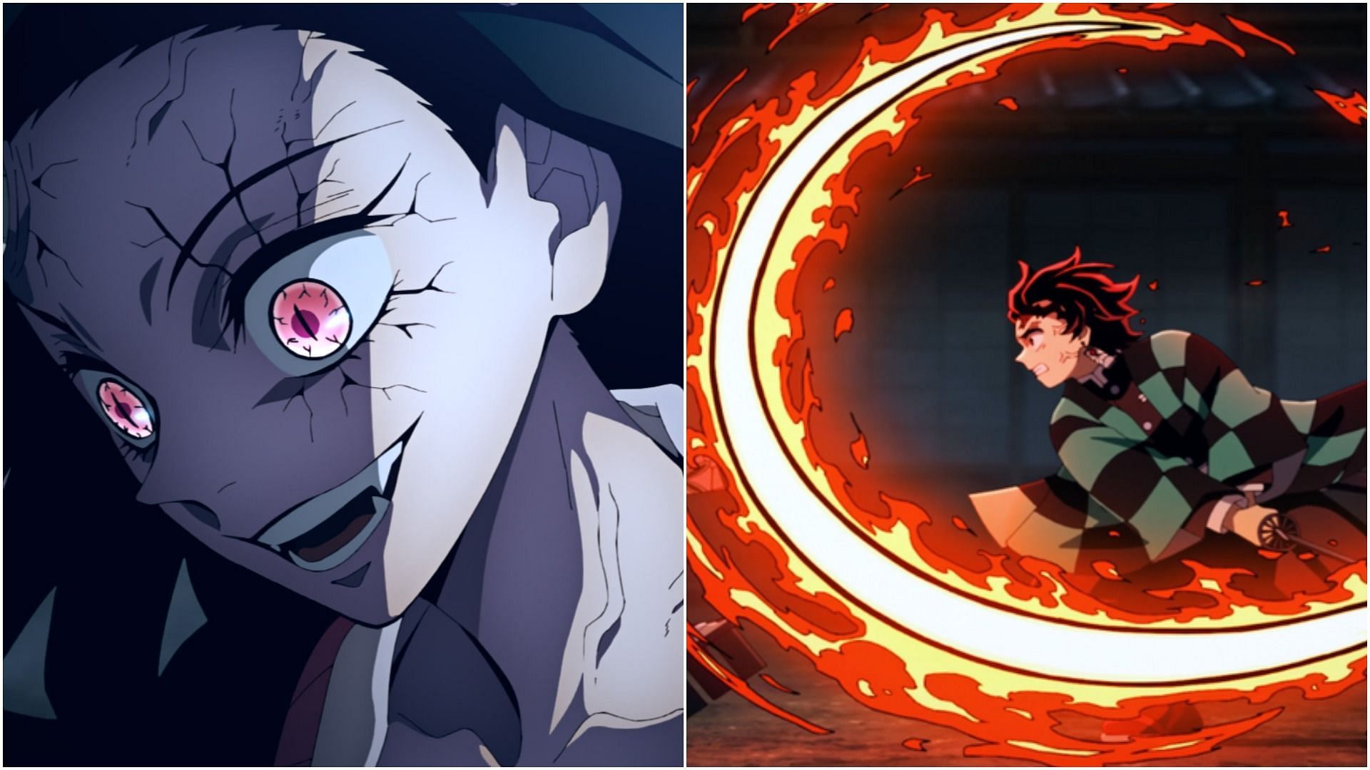 Tanjiro vs Nezuko: A comparison of strength and combat ability (Images via Ufotable)